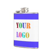 Exemple de flasque de marque de logo d'entreprise  (Gauche)