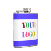 Exemple de flasque de marque de logo d'entreprise  (Droite)