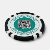 Exemple de jetons de poker personnalisés avec code (Simple)