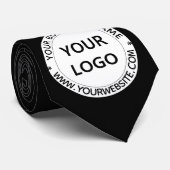 Exemple de logo et de Cravate de texte personnalis (Roulé)