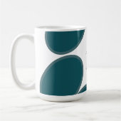 Exemple de mariage vert de la forêt Faveur Mug (Gauche)