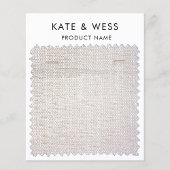 Exemple de modèle de structure carte d'emballage