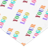 Exemple de nappe de logo de marque personnelle (Angle)