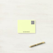 Exemple de notes Post-it® personnalisées de votre (Sur un bureau)