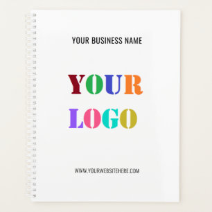 Exemple de planificateur d'affaires texte du logo