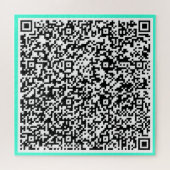Exemple de puzzle de code QR (Horizontal)