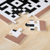 Exemple de puzzle de code QR personnalisé (Côté)