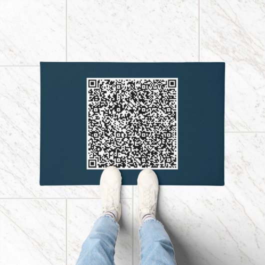 Exemple de tapis de porte à code QR Créer votre pr (Intérieur)