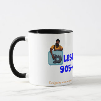 Exemple de tasse pour annoncer votre entreprise.