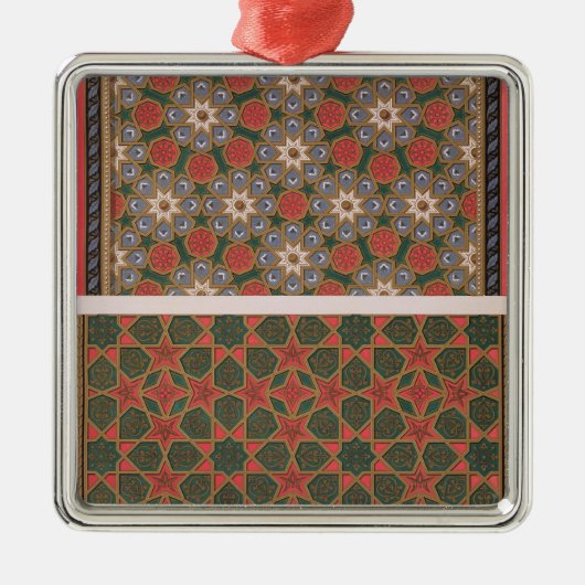 Exemples des décorations de plafond, 'd'art arabe (Devant)