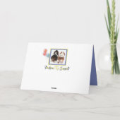 Exercice amusant Carte d'anniversaire avec Basset  (Dos)