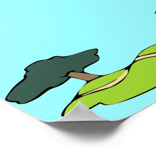 Exercice d'été Funny Poster (Coin)