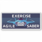 Exercice Sticker Agile Saber 3 (Devant)