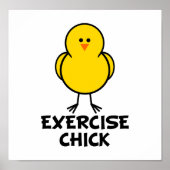 Exercise Chick Poster (Voorkant)
