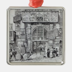 Exeter Change die de ingang toont Metalen Ornament