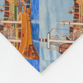 Exeter Devon England Fleece Deken (Hoek)