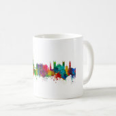 Exeter England Skyline Koffiemok (Voorkant rechts)