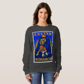 Exeter Monarchs classique sweatshirt à col roulé (Devant entier)