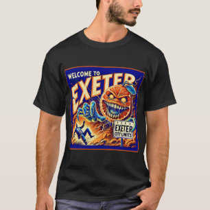 EXETER NACHTMERRIES KOMEN IN HET SINAASAPPEL. T-SHIRT