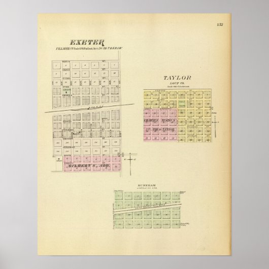 Exeter, Nebraska Poster (Voorkant)