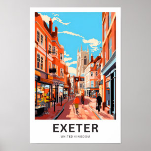 Exeter Nederland Travel Print