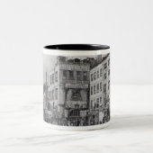 Exeter-wijziging Tweekleurige Koffiemok (Center)