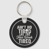 Exhausted But Happy Design  Sleutelhanger (Voorkant)