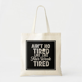 Exhausted But Happy Design  Tote Bag