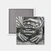 Exhausted Kaiju Magneet (Voorkant / Achterkant)