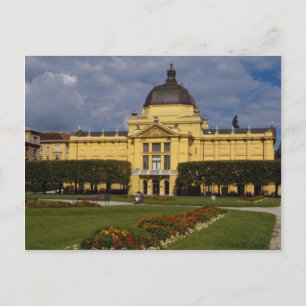 Exhibition Pavilion, Zagreb, Kroatië Briefkaart