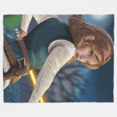 Exile Peacekeeper Cassandra Fleece Deken (Voorkant (Horizontaal))