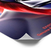 EXISTENTIAL LITE Ape Red Poster (Hoek)