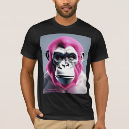 EXISTENTIAL LITE Ape Roze Unisex T-shirt