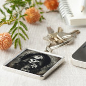 EXISTENTIAL LITE Femme Schedel 2 Sleutelhanger (Zijkant)