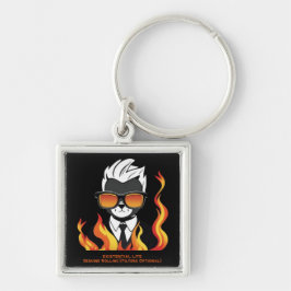 EXISTENTIAL LITE Toon Cat Sleutelhanger