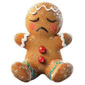 Existentieel Gingerbread Keramisch Ornament