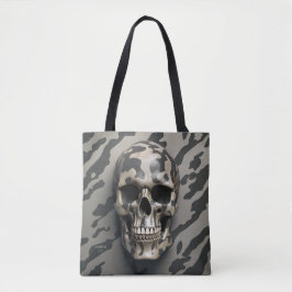 EXISTENTIËLE LITE Memento Mori Camo Skull Tas