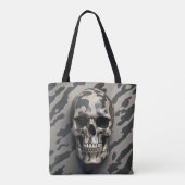 EXISTENTIËLE LITE Memento Mori Camo Skull Tas (Achterkant)
