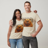 Exit, achtervolgd door een Beren T-shirt (Unisex)