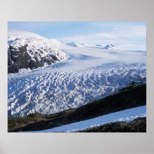 Exit Glacier in Kenai Fjords National Park Poster (Voorkant)