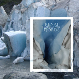 Exit Glacier Moulin, Kenai Fjords National Park Briefkaart