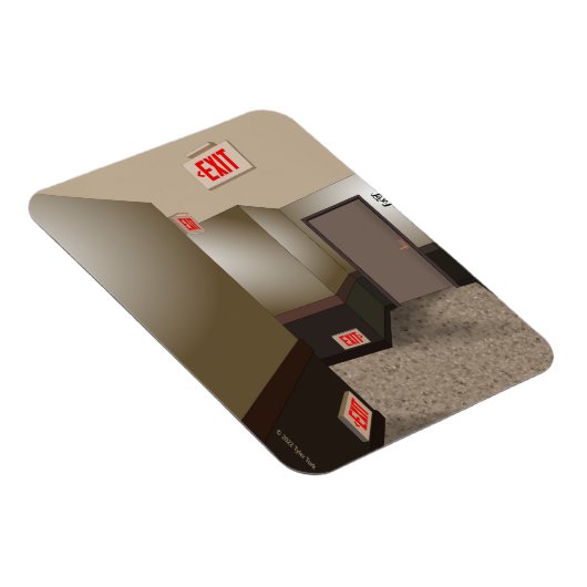 "Exit"-magneet Magneet (Rechterzijde)