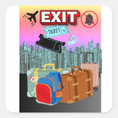 Exit Ticket Stickers (Voorkant)