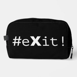 #eXit! Toilettasje