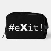#eXit! Toilettasje (Achterkant)