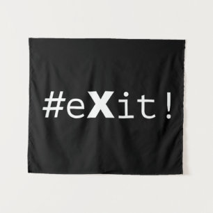 #eXit! Wandkleed