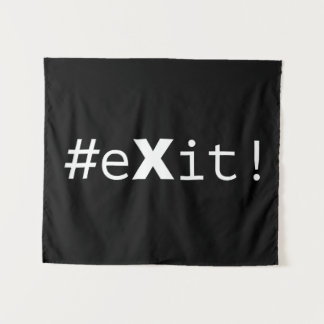 #eXit! Wandkleed