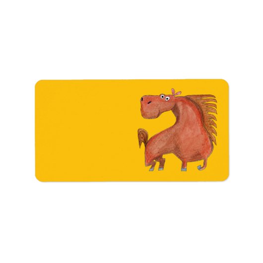 Exited Horse Etiket (Voorkant)
