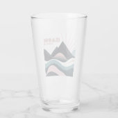 Exmoor National Park Gekleurde heuvels Glas (Achterkant)