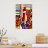 Exode 14 Les Egyptiens se noyent poster (Cuisine)